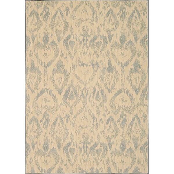 Nourison Nepal Area Rug Collection Beige Slate 3 Ft 6 In. X 5 Ft 6 In. Rectangle 99446152466